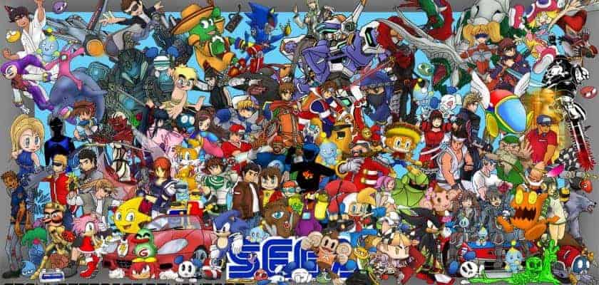 Sega - Magnifique hommage en fond d'écran