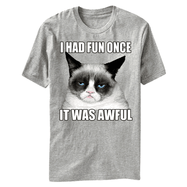 Grumpy Cat - Tshirt geek