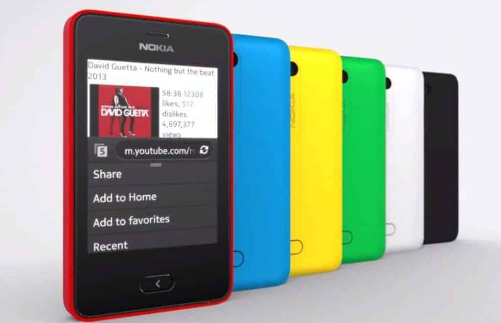 Nokia Asha 501 :  L'univers coloré de Nokia