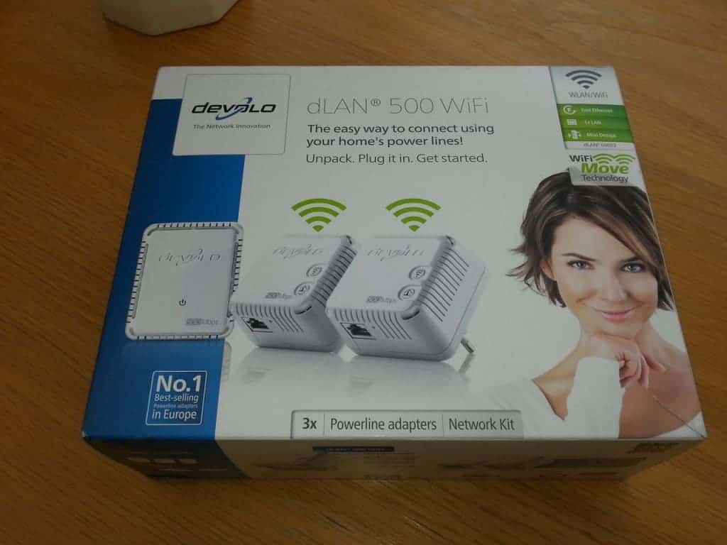 Devolo dLan 500 Wifi : Le packaging