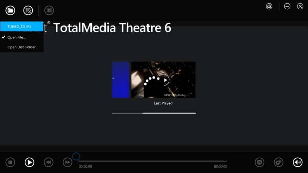 TotalMedia Theatre : Le Look Windows Modern UI