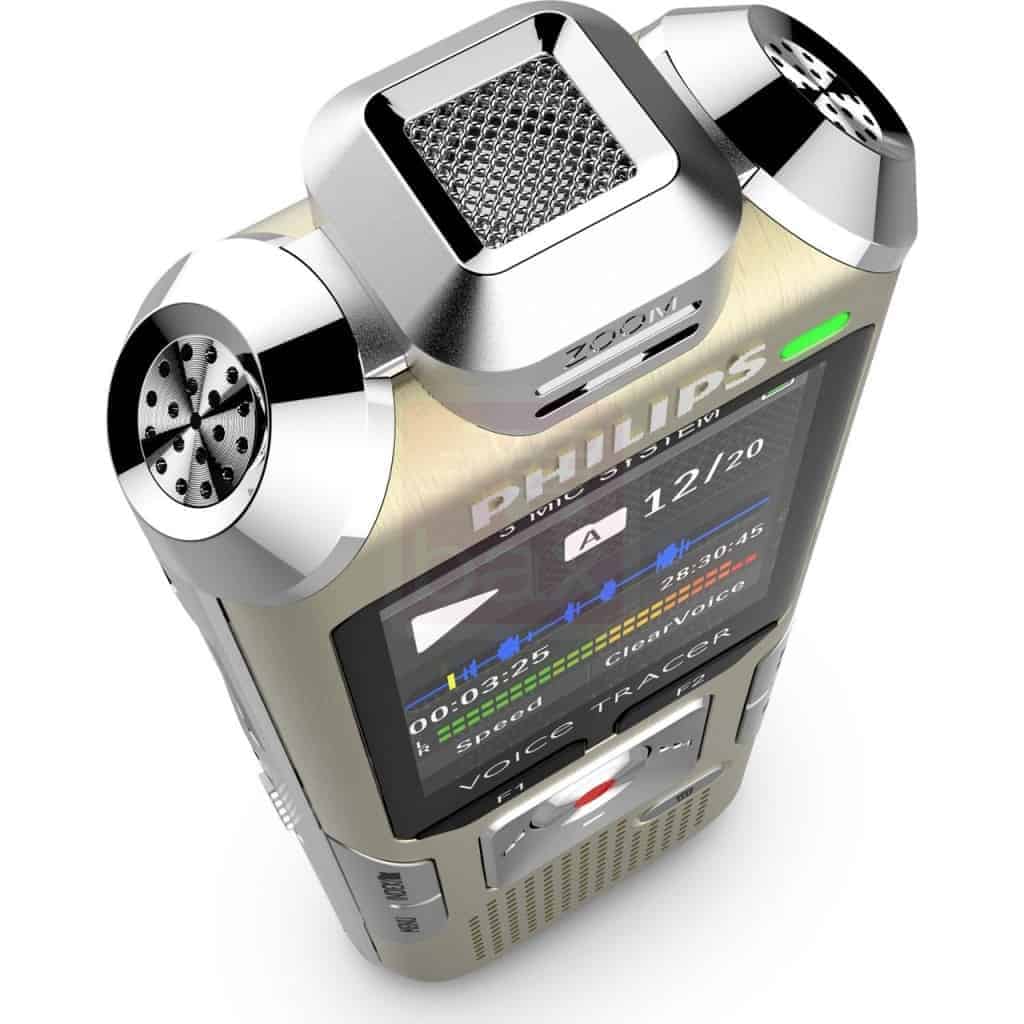 Philips Voice Tracer - 3 micros Hi-Fi pour fournir un son impéccable