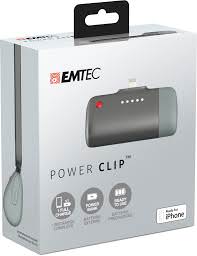 Le EMTEC PowerClip dans son emballage - Juste ce qu'il faut