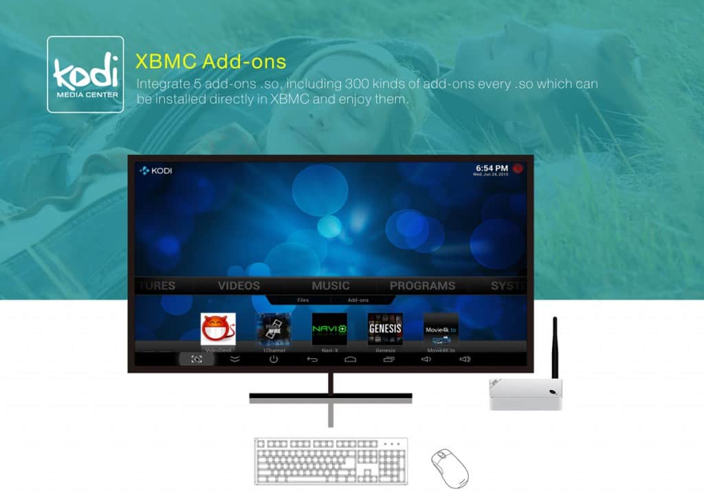 Kodi TV - la plus belle interface mediacenter