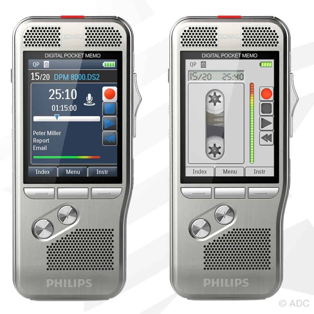 Philips DPM 8200 - Vous êtes nostalgique de l'interface des vieux appareils analogiques? Pas de problème