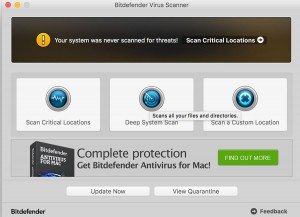 OSX El Capitan - Solution aux Bugs - L'antivirus online de Bitdefender est très bon... et gratuit !