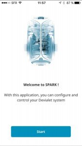 Devialet Phantom - Pour configurer le Phantom en Wifi, place à l'appli Spark.