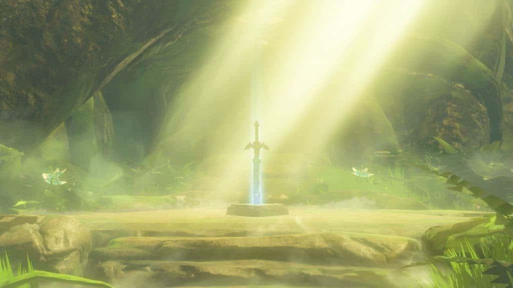 The Legend of Zelda Breath of Wild - La master sword est de la partie
