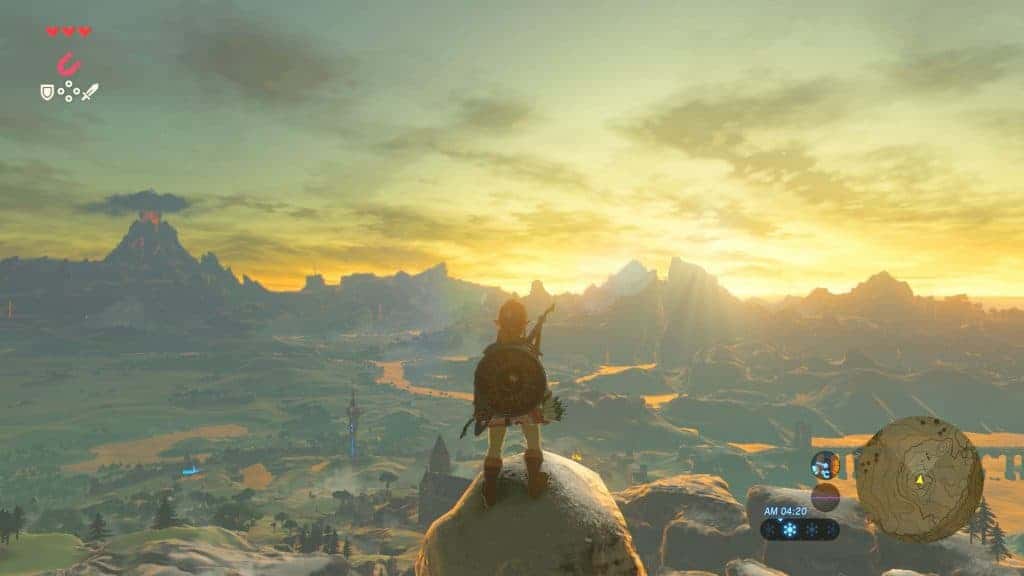 The Legend of Zelda Breath of Wild - Retrouvez Link dans un open world immense