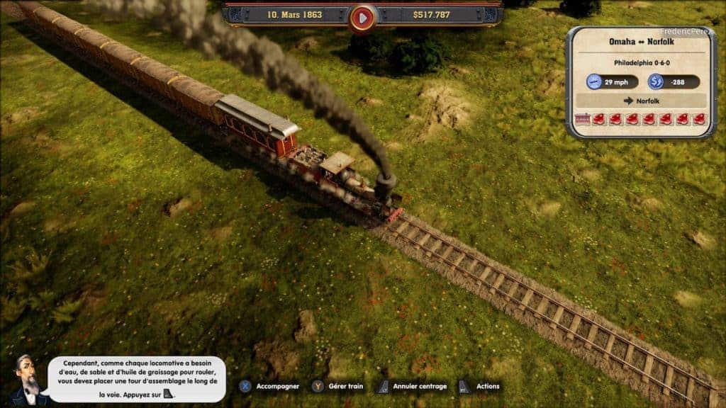 Railway Empire - Un bon niveau de zoom