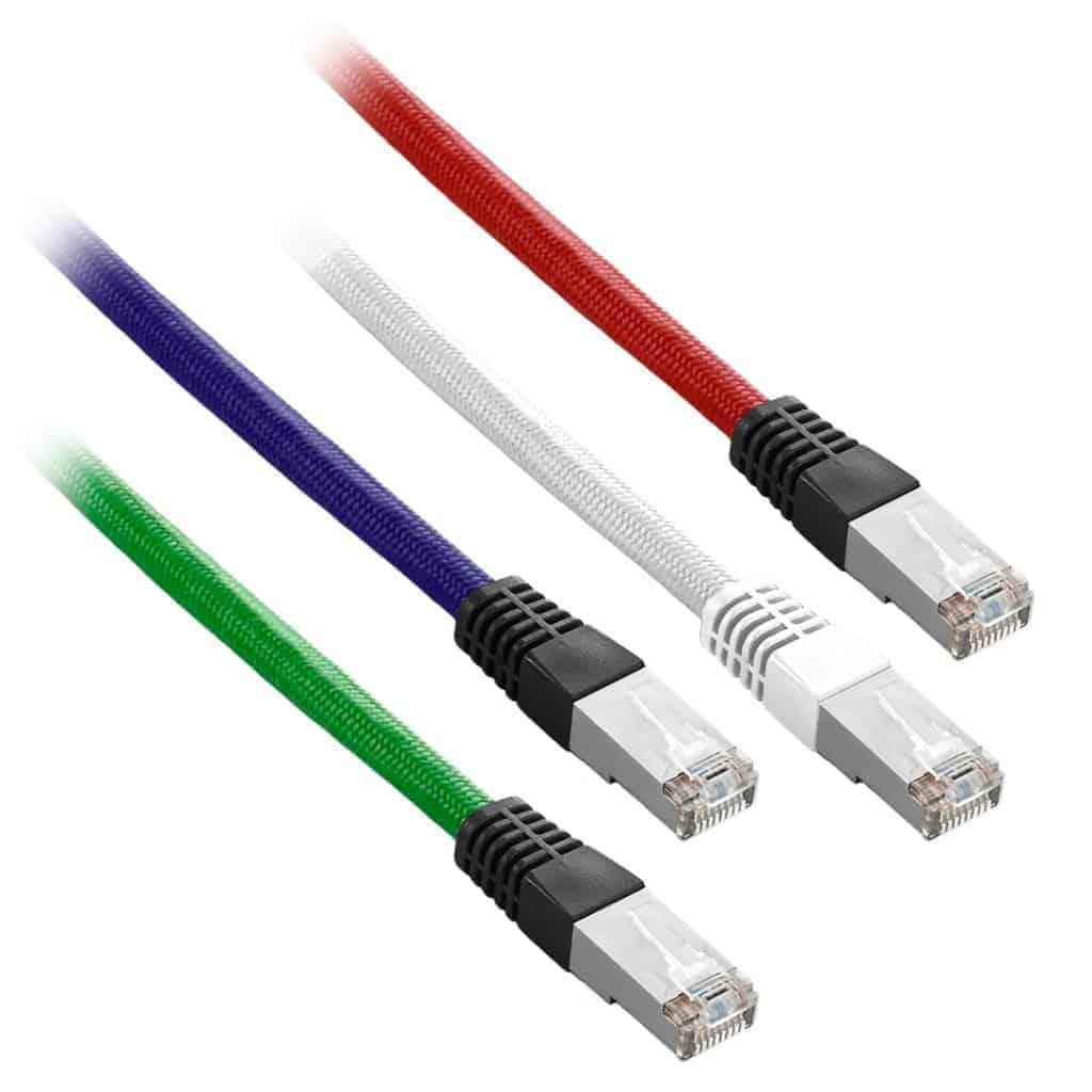 CableMod - Des cables RJ45 de couleur... dans un switch avec 45 connections ça pourrait être utile.