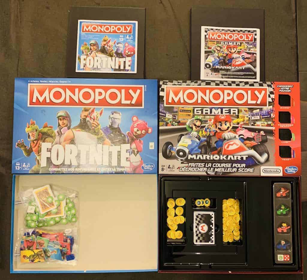 Monopoly Fortnite est clairement radin en packaging