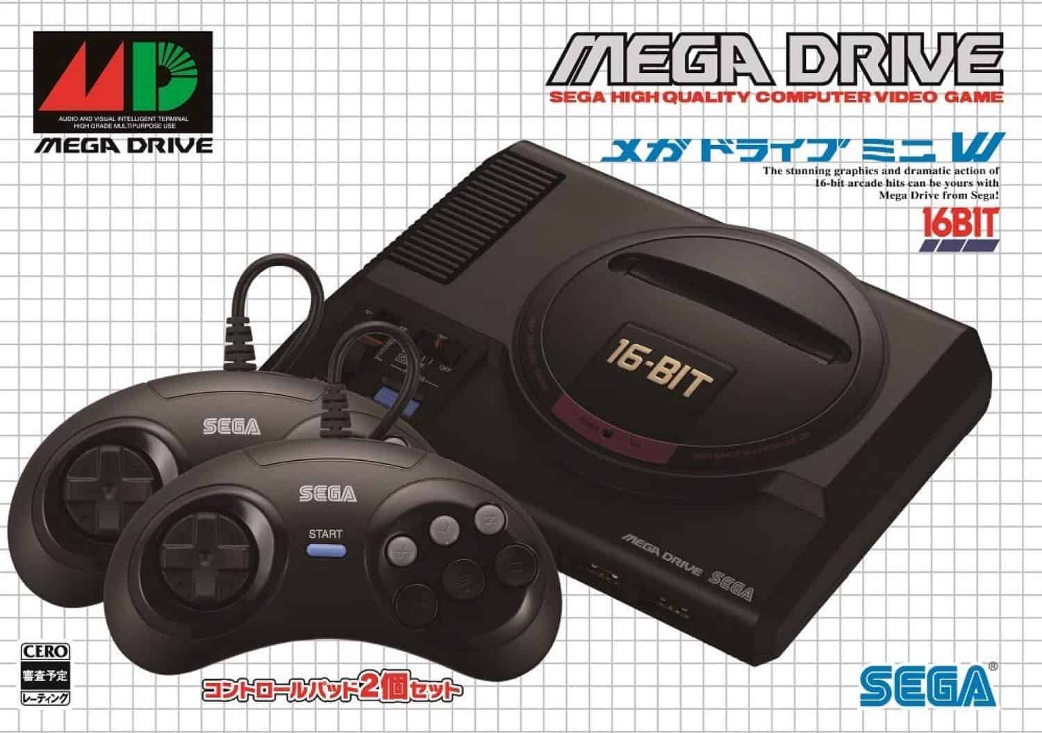 Sega Megadrive Mini version Asie
