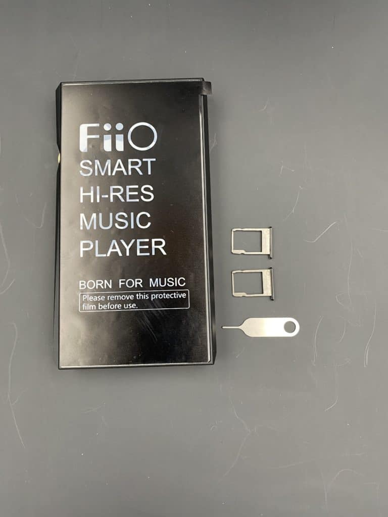 Fiio M11 sd card