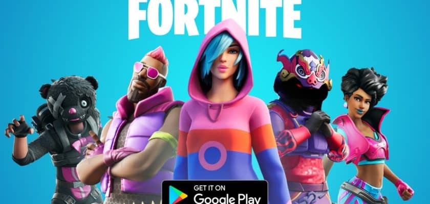 Fortnite Android Google Play Store smartphone