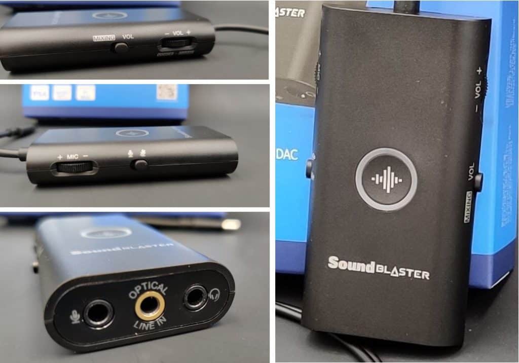 Sound Blaster G3 commandes