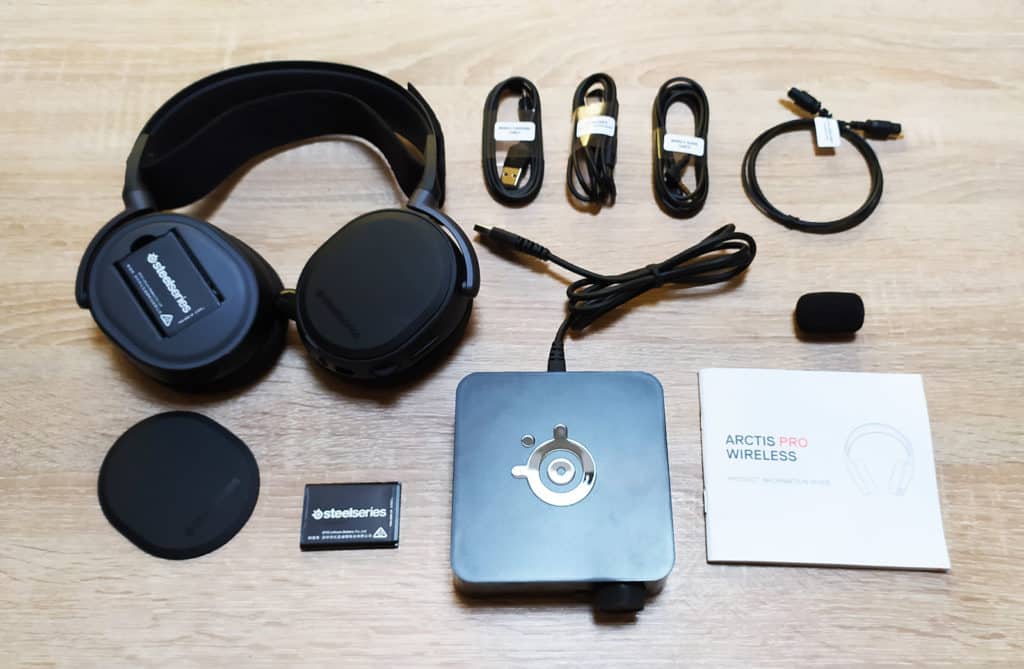 Le SteelSeries Arctis Pro Wireless et ces accessoires