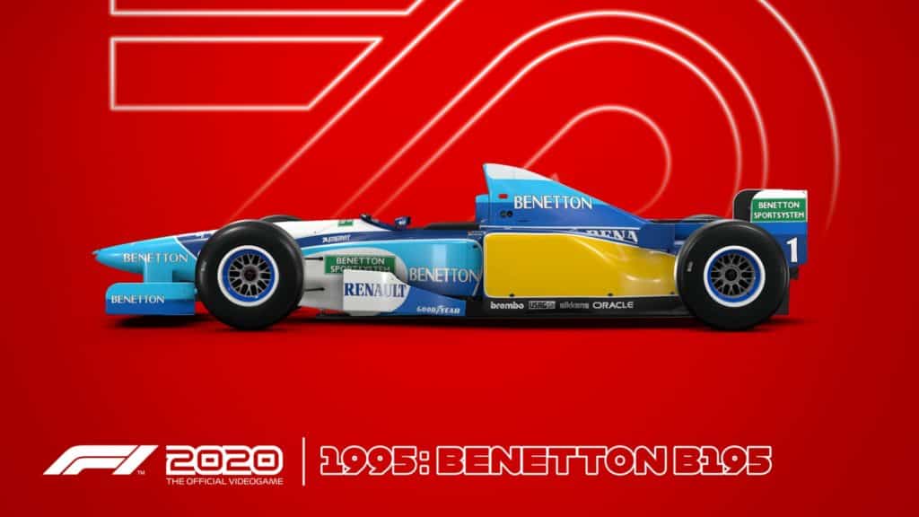La célèbre Benetton de Michael Schumacher