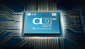LG OLED CX processor alpha LG