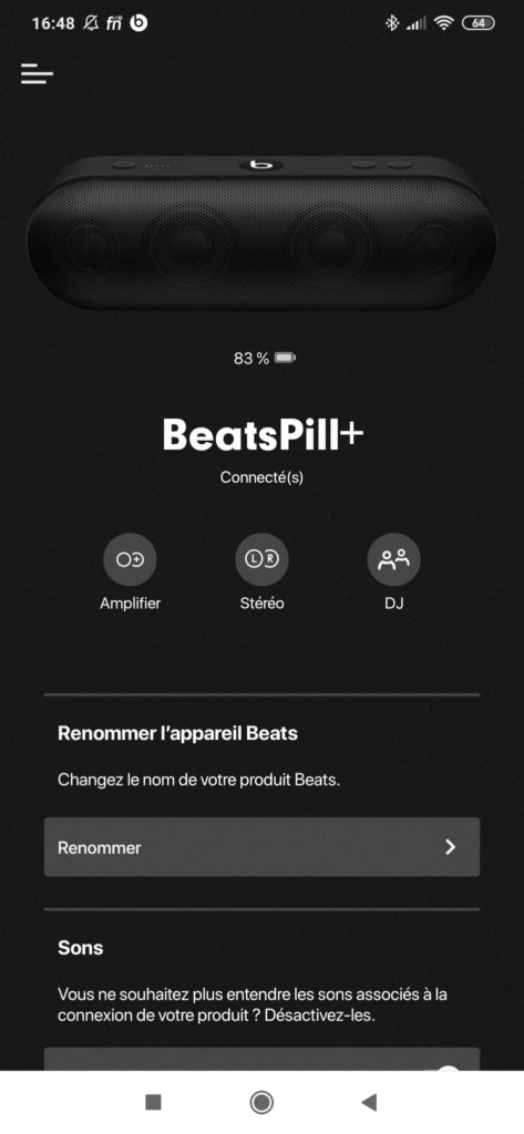 beats pill + app