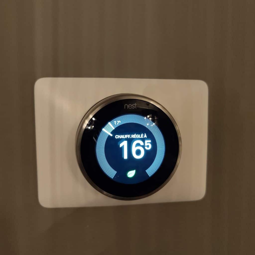 Google Nest Thermostat intelligent mode éco