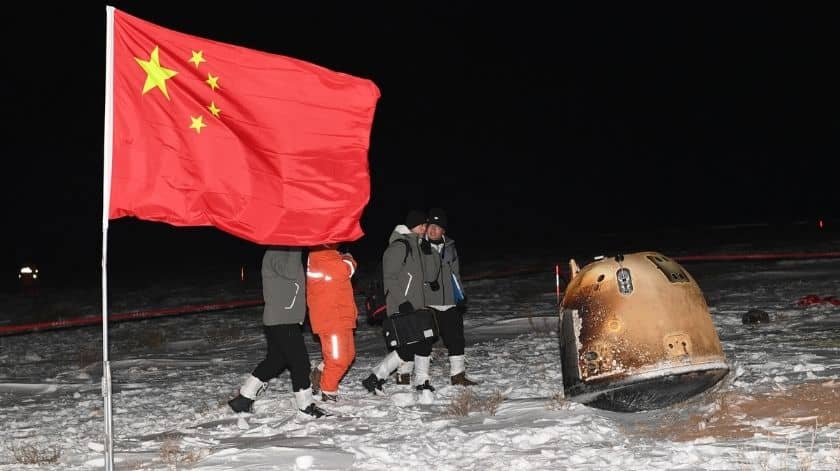 Mission spatiale Chine Lune succès