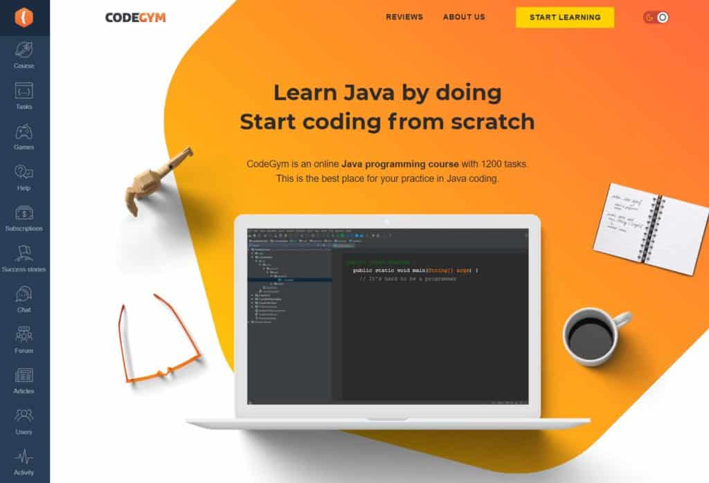 Sur Codegym vous pouvez apprendre gratuitement à programmer en Java