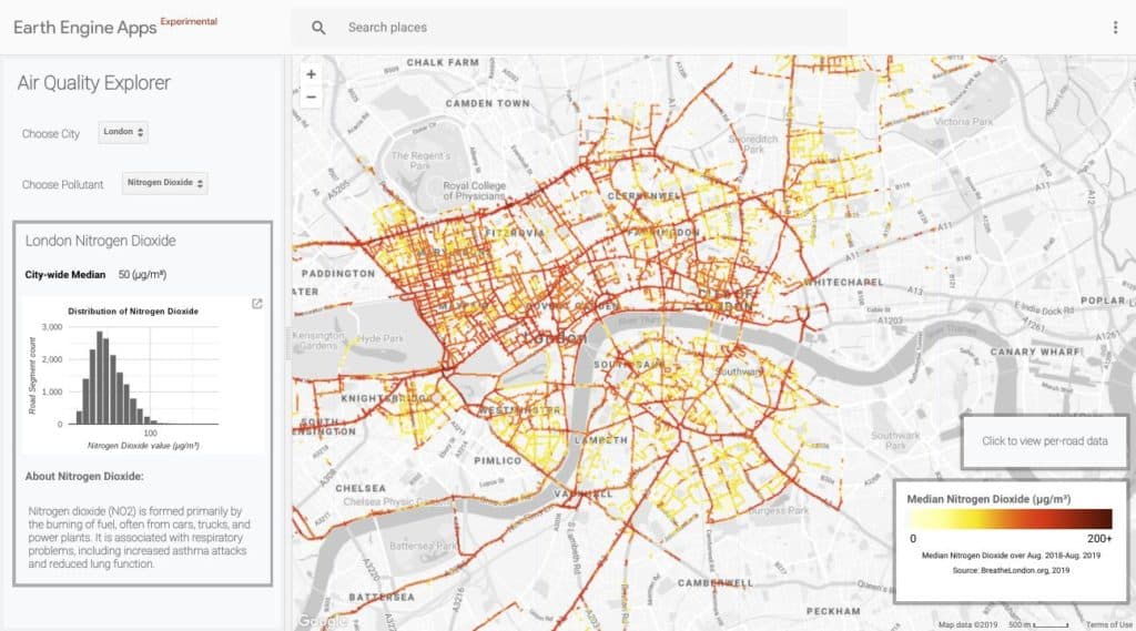 Google Maps pourra bientôt afficher la qualité de l'air