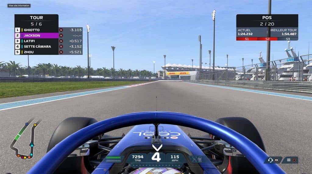 Des images du jeu F1 2021