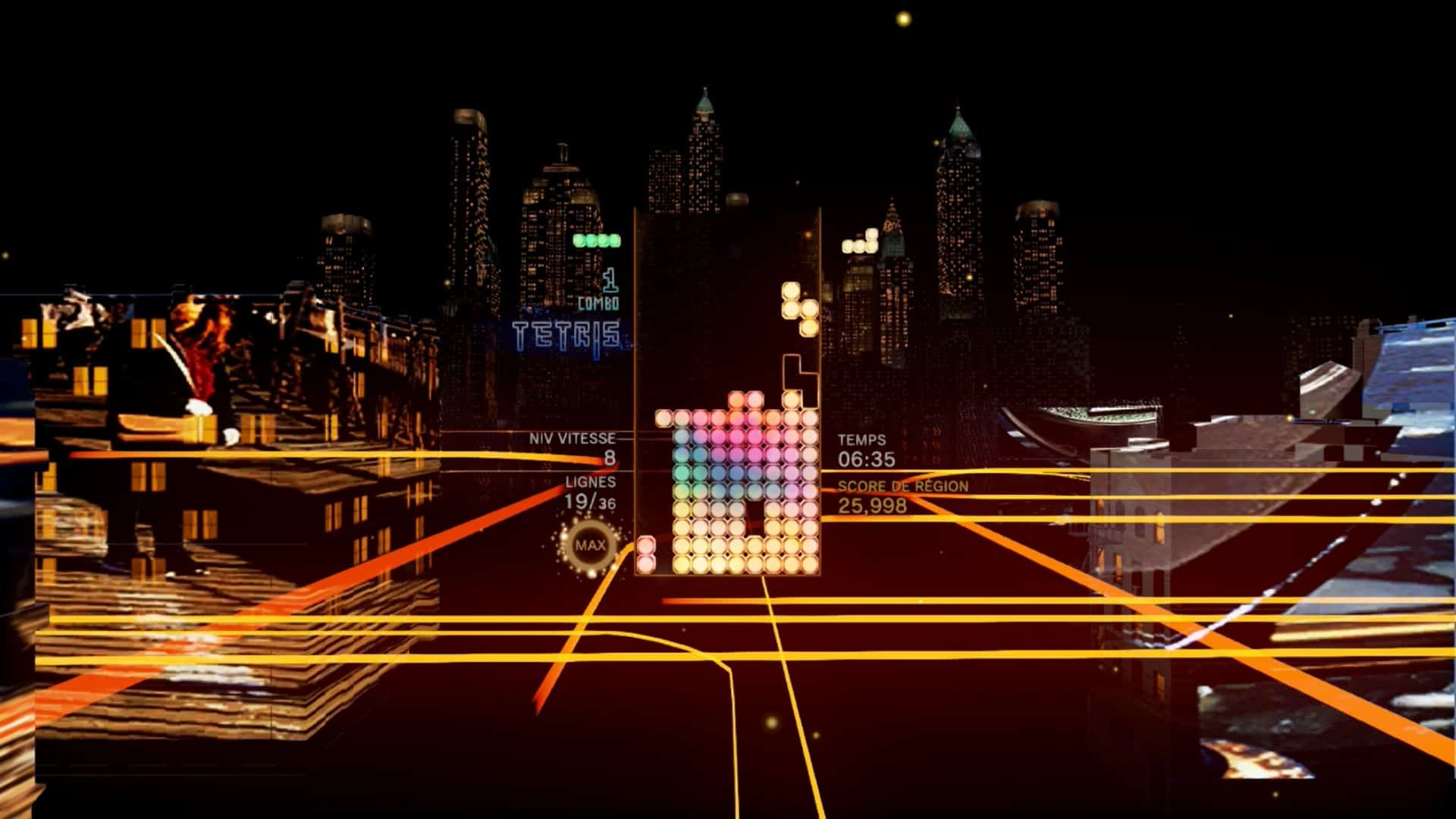 Tetris Effect Connected city