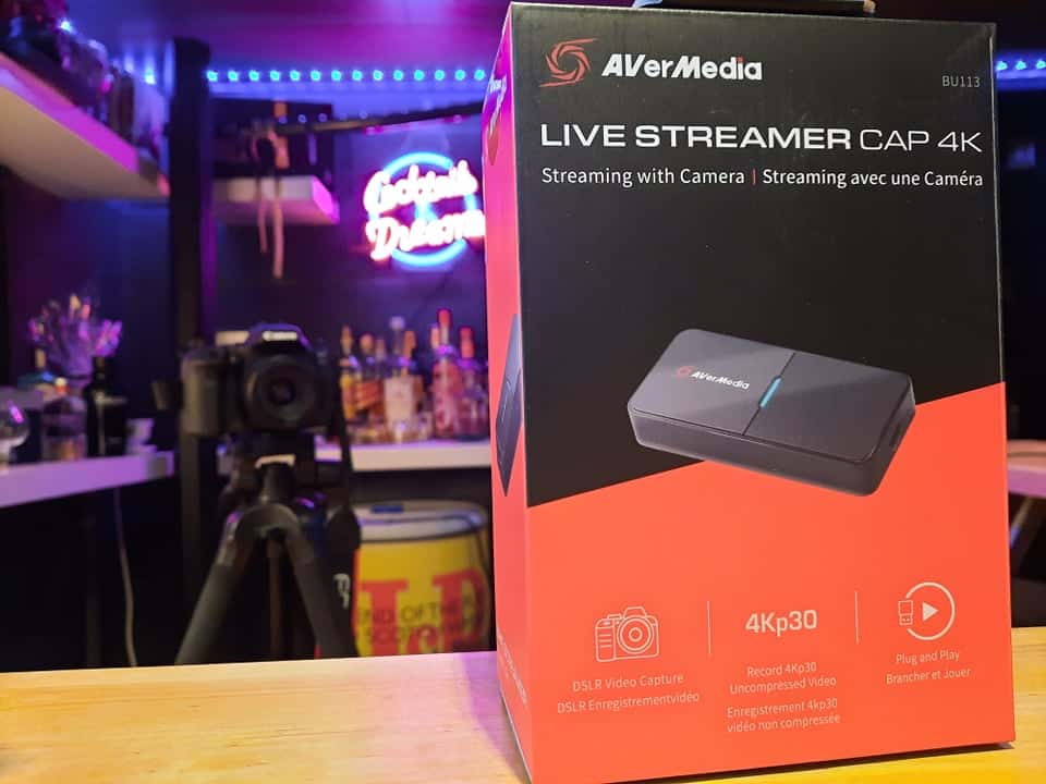 Live Streamer cap 4k bu113 packaging