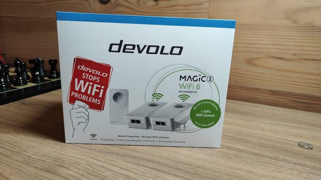 Devolo Magic 2 Wifi 6 - Voici le packaging du pack incluant 2 modules Wifi 6