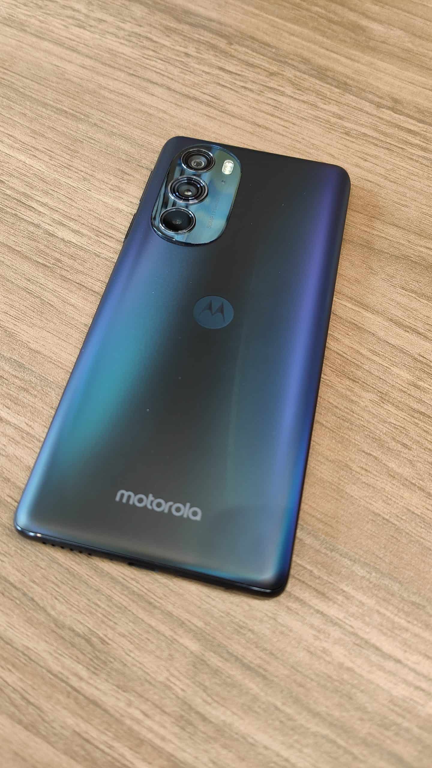 Motorola Edge 30 Pro - la face arrière est très réussie