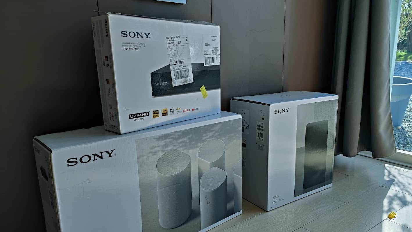 Sony HT-A9 - la réception du kit