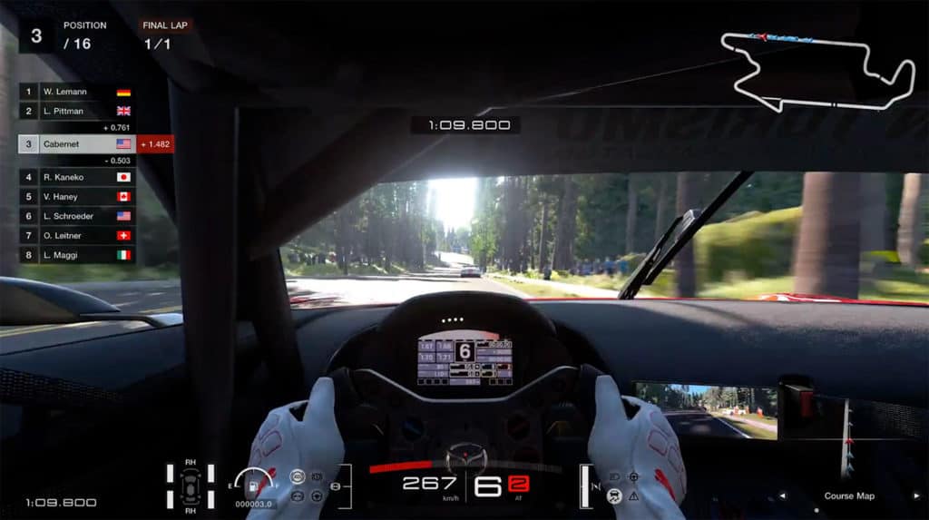 Des images du gameplay de Gran Turismo 7