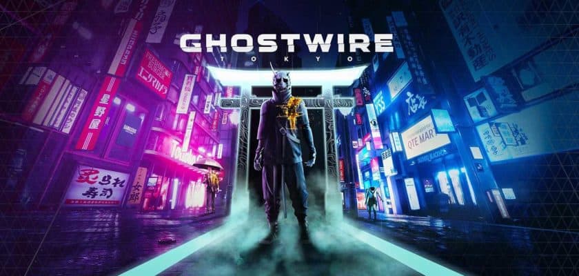 Le visuel officiel de Ghostwire Tokyo