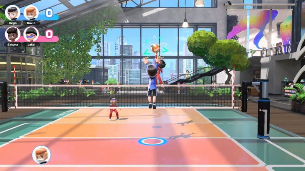 nintendo switch sports volley