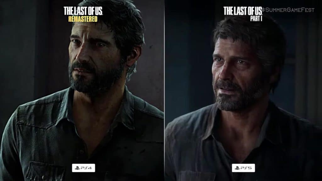 The Last of Us Part 1 comparé au remaster PS4